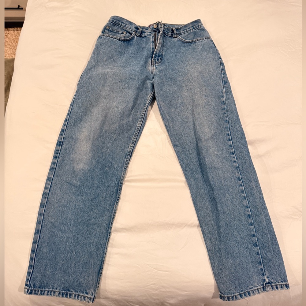 Vintage Champs Light Blue Straight Leg Jeans